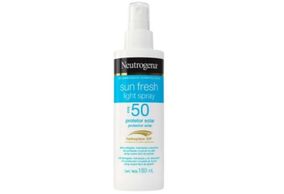 Protetor Solar Corporal Neutrogena Sun Fresh Light spray FPS 50 180ml