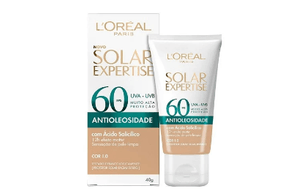 Protetor Solar Facial L'Oréal Paris Solar Expertise Antioleosidade n° 1.0 FPS 60 40g