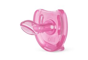 Chupeta Lillo Soft Comfort com Bico de Silicone Anatômico Rosa Acima de 6 meses