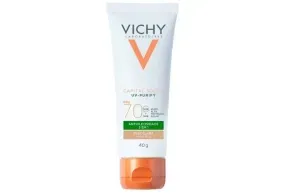 Protetor Solar Facial Vichy Capital Soleil UV-Purify pele clara, FPS 70 40g