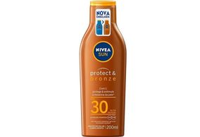 Protetor Solar Nivea Sun Protect & Bronze FPS 30 200ml