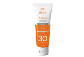 Protetor Solar Facial Darrow Actine Antioleosidade FPS 30, sem cor, toque seco 40g