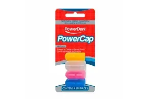 Protetor de Cerdas Powerdent PowerCap 4 Unidades