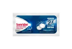 Sonridor Caf 500mg + 65mg 2 comprimidos efervescentes
