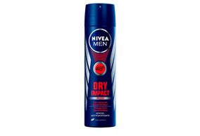 Desodorante Antitranspirante Aerosol Nivea Men Active Dry Impact Masculino 150ml