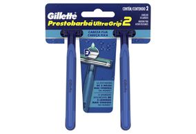 Aparelho de Barbear Gillette Prestobarba Ultragrip 2 unidades