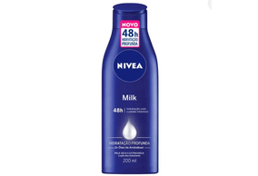 Loção Nivea Milk Hidratação Total Pele Seca e Extra Seca 200ml