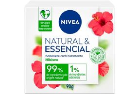 Sabonete em Barra Nivea Natural & Essencial Hibisco 90g