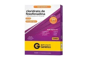 Cloridrato de Fexofenadina 120mg 10 comprimidos revestidos