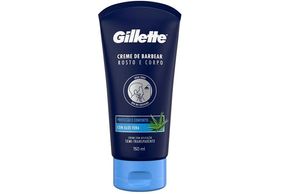 Creme de Barbear para Rosto e Corpo Gillette Proteção e Conforto  150ml