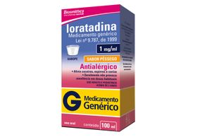 Loratadina 1mg/ml 100ml Aché