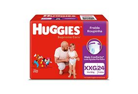 Fralda Roupinha Huggies Supreme Care Disney Baby XXG 24 unidades