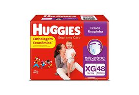 Fralda Roupinha Huggies Supreme Care Disney Baby XG 48 unidades