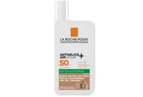 Protetor Solar Facial Antioleosidade La Roche-Posay Anthelios Airlicium FPS 50 Cor 4.0 40ml