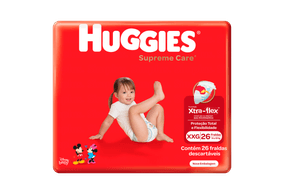 Fralda Descartável Huggies Supreme Care Disney Baby XXG 26 unidades