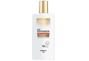 Protetor Solar Facial Fluido L'Oréal UV Defender sem cor FPS 60 40g