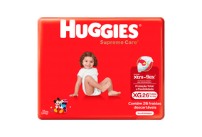 Fralda Descartável Huggies Supreme Care Disney Baby XG 26 unidades