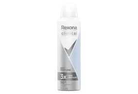 Desodorante Aerosol Rexona Clinical Sem Perfume  150 ml