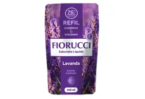 Sabonete Fiorucci Lavanda, Refil, Líquido 440ml