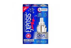 Refil repelente elétrico líquido exposis casa 32,9ml