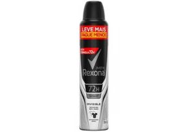 Desodorante Antitranspirante Rexona Men Invisible aerossol 250ml