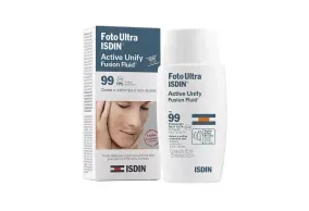 Clareador Facial Isdin - FotoUltra Active Unify Fusion Fluid FPS 99 50ml