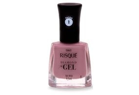 Esmalte Risque Diamond Gel Sal Rosa 9,5Ml