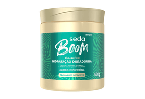 Máscara de Tratamento Seda Boom Pro Curvatura Hidratação Profunda dos Fios 500g