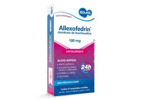 Allexofedrin 180Mg Com 10 comprimidos
