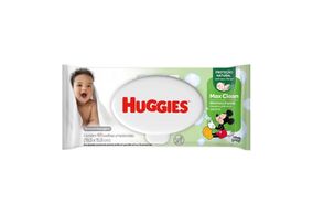 Lenço Umedecido Huggies Classic com 48 unidades