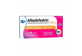 Allexofedrin 120mg com 10 Comprimidos