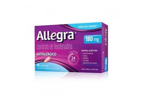 Allegra 180Mg Com 10 comprimidos
