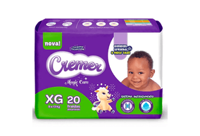 Fralda Cremer Magic Care Jumbo Xg com 20 unidades