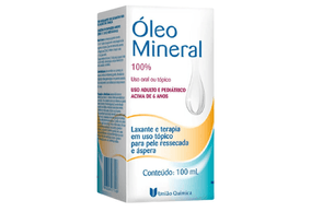 Óleo Mineral União Química 100Ml