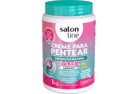 Creme Para Pentear Salon Line Definição Máx Liberado Cachos  1kg