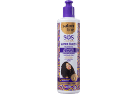 Ativador De Cachos Salon Line S.O.S. Super Óleos Nutritivo 300Ml