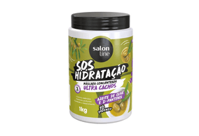 Máscara S.O.S Hidratação Ultra Cachos Salon Line 1kg