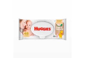 Toalhas Umedecidas Huggies Turma da Mônica Puro e Natural 48 Unidades