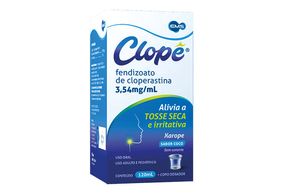 Clope 3,54mg/ml Xarope EMS