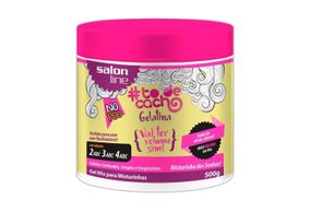 Gelatina Salon Line To De Cacho Vai Ter Volume Sim 500G
