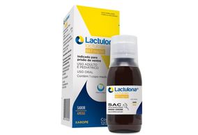 Lactulona Xarope 667mg Sabor Ameixa com 120ml