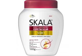 Creme De Tratamento Condicionador Skala 12 Em 1 Restauração Espetacular 1Kg