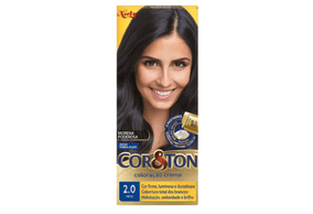 Tintura Cor&Ton Niely Preto 2.0 com 50g