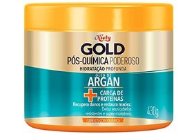 Niely Gold Óleo de Argan Pós-Química Máscara Concentrad 430g