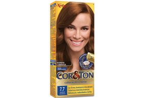 Tintura Cor&Ton Niely Marrom Dourado 7.7