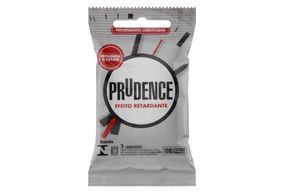 Preservativo Prudence Efeito Retardante com 3 unidades