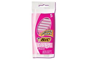 Aparelho De Barbear Bic Lady Shaver Leve 5 Pague 4 unidades