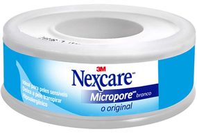 Esparadrapo Nexcare Micropore 12Mmx4,5M Branco