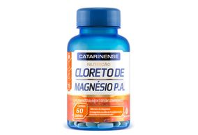 Cloreto De Magnésio Suplemento Alimentar Com 60 Comprimidos