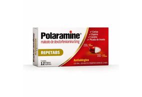 Polaramine 6mg com 12 Drágeas